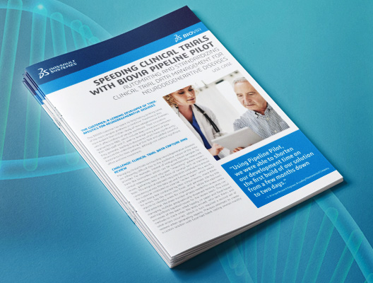 Speeding Clinical Trials with BIOVIA Pipeline Pilot
